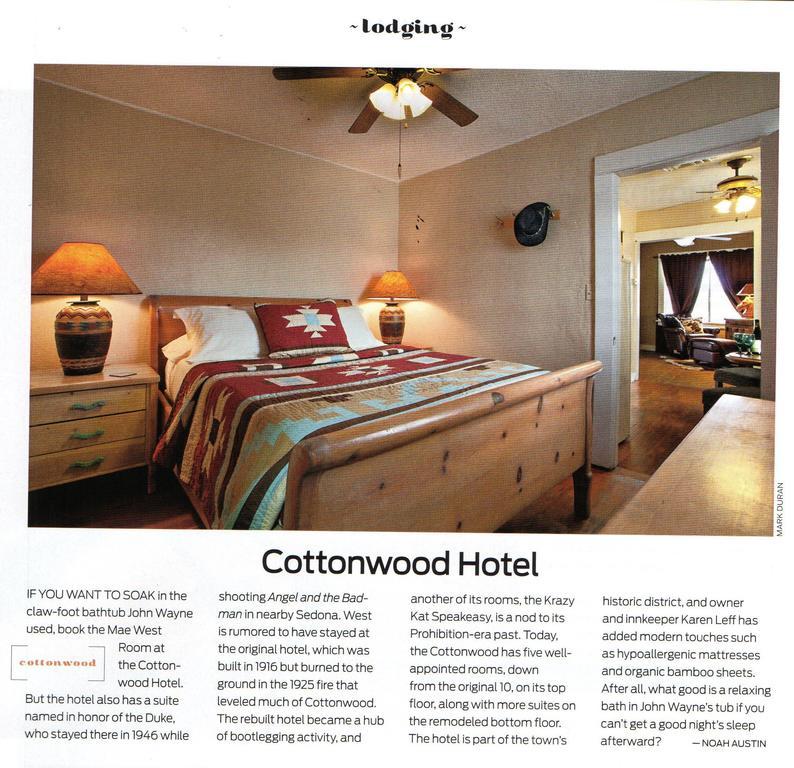 Cottonwood Hotel Exterior foto